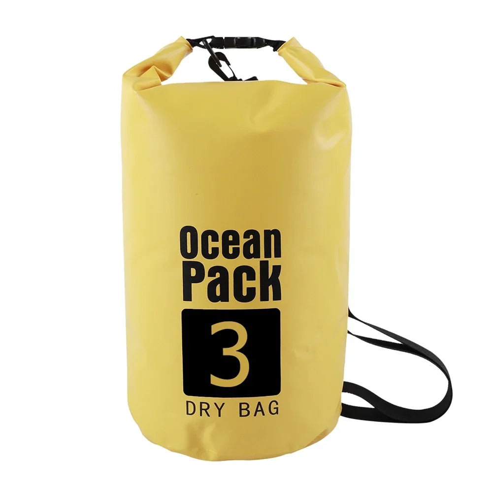 2L/3L/5L/10L Waterproof Dry Bag Pack Sack Swimming Rafting Kayaking River Trekking Floating Sailing Canoing Boating Water Bags