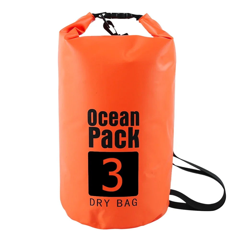 2L/3L/5L/10L Waterproof Dry Bag Pack Sack Swimming Rafting Kayaking River Trekking Floating Sailing Canoing Boating Water Bags