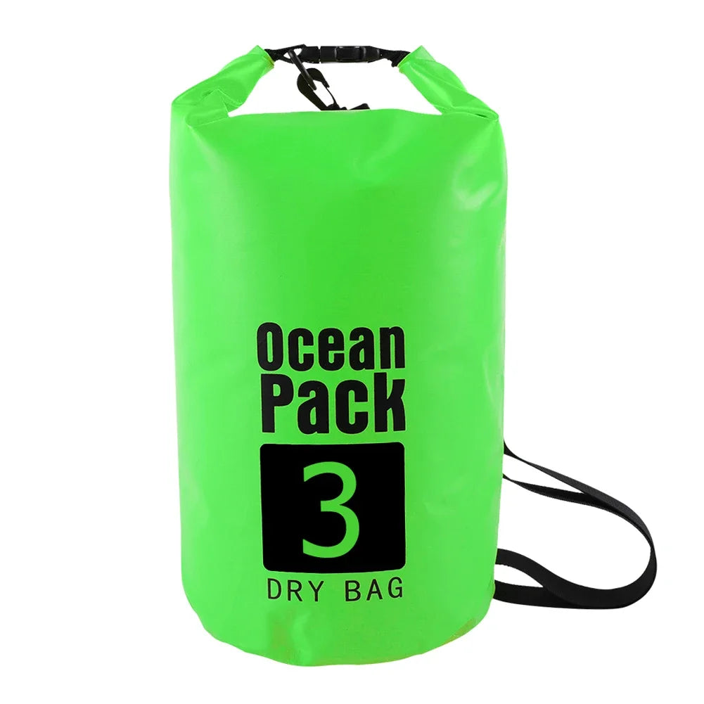 2L/3L/5L/10L Waterproof Dry Bag Pack Sack Swimming Rafting Kayaking River Trekking Floating Sailing Canoing Boating Water Bags