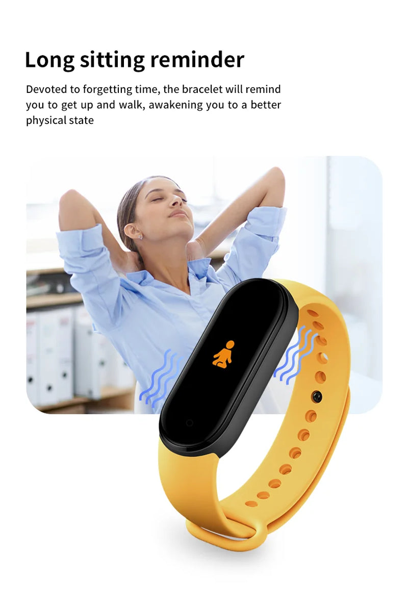 M8 Smart Watch Men Women Fitness Smart Bracelet Sports Band Heart Rate Blood Pressure Monitor Waterproof Multi-Function Watches