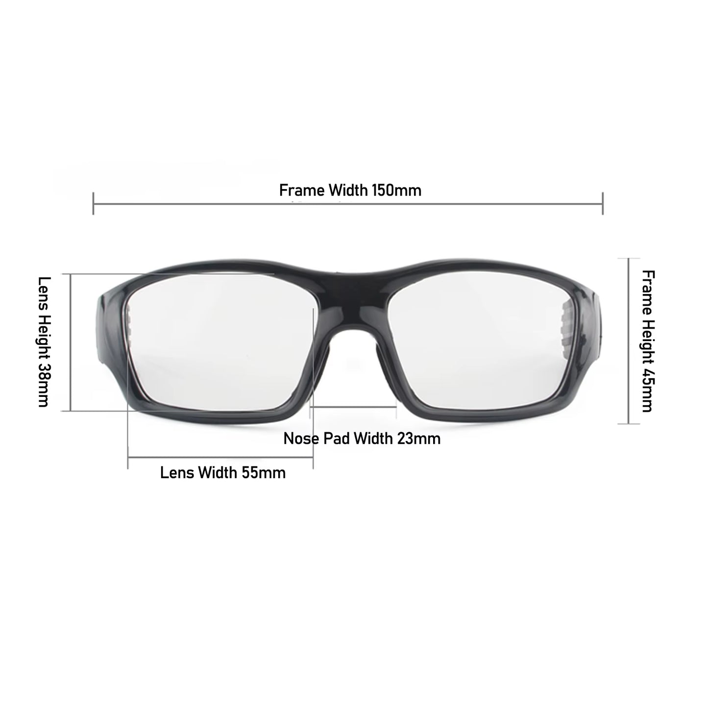 Team Sports Goggles Basketball Glasses Slim-Fit Protective Safety Volleyball Soccer Eyeglasses