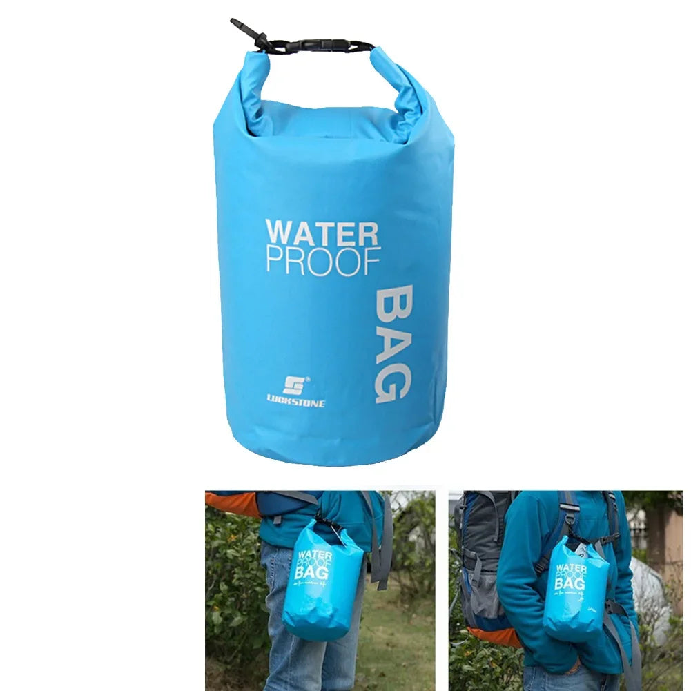 2L/3L/5L/10L Waterproof Dry Bag Pack Sack Swimming Rafting Kayaking River Trekking Floating Sailing Canoing Boating Water Bags