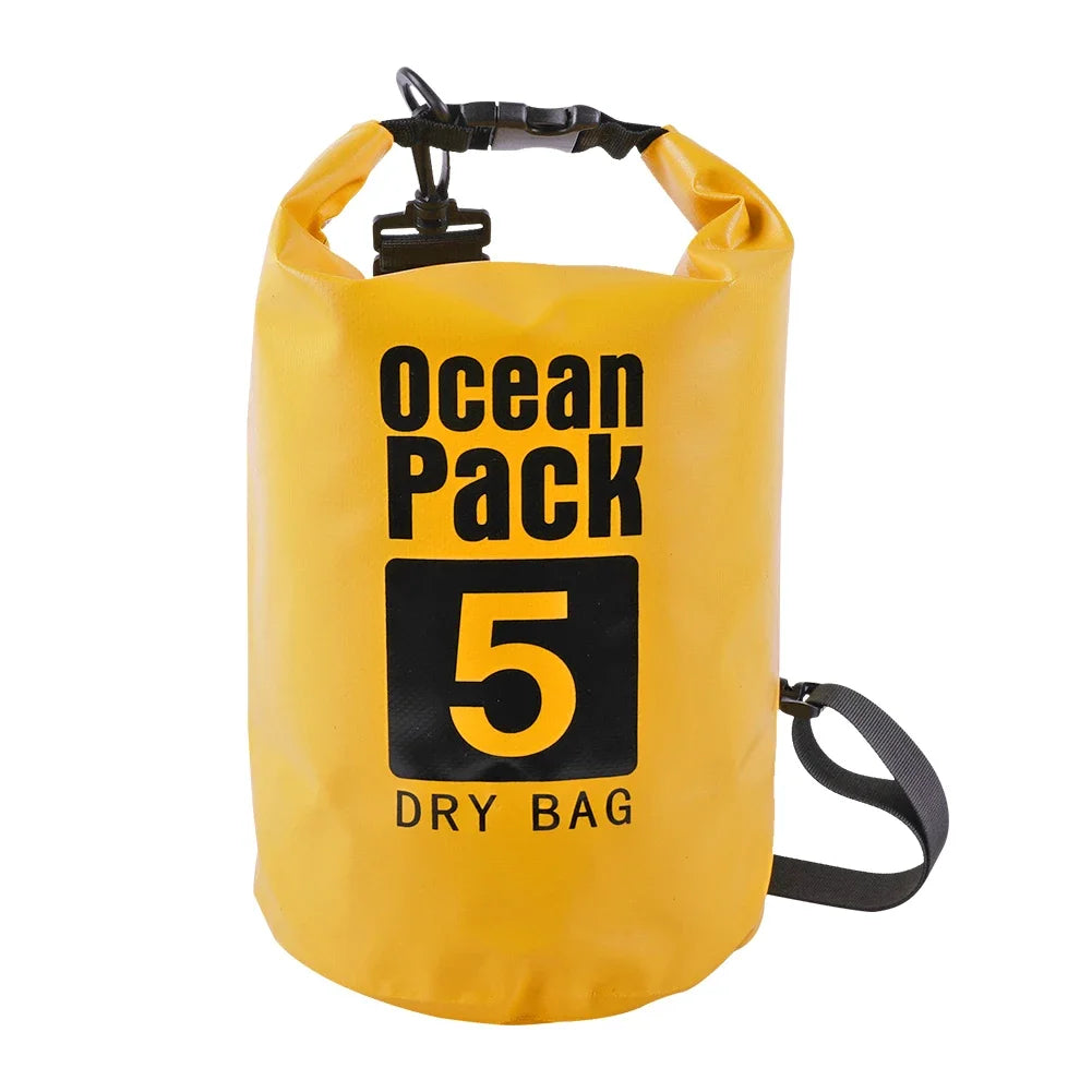 2L/3L/5L/10L Waterproof Dry Bag Pack Sack Swimming Rafting Kayaking River Trekking Floating Sailing Canoing Boating Water Bags