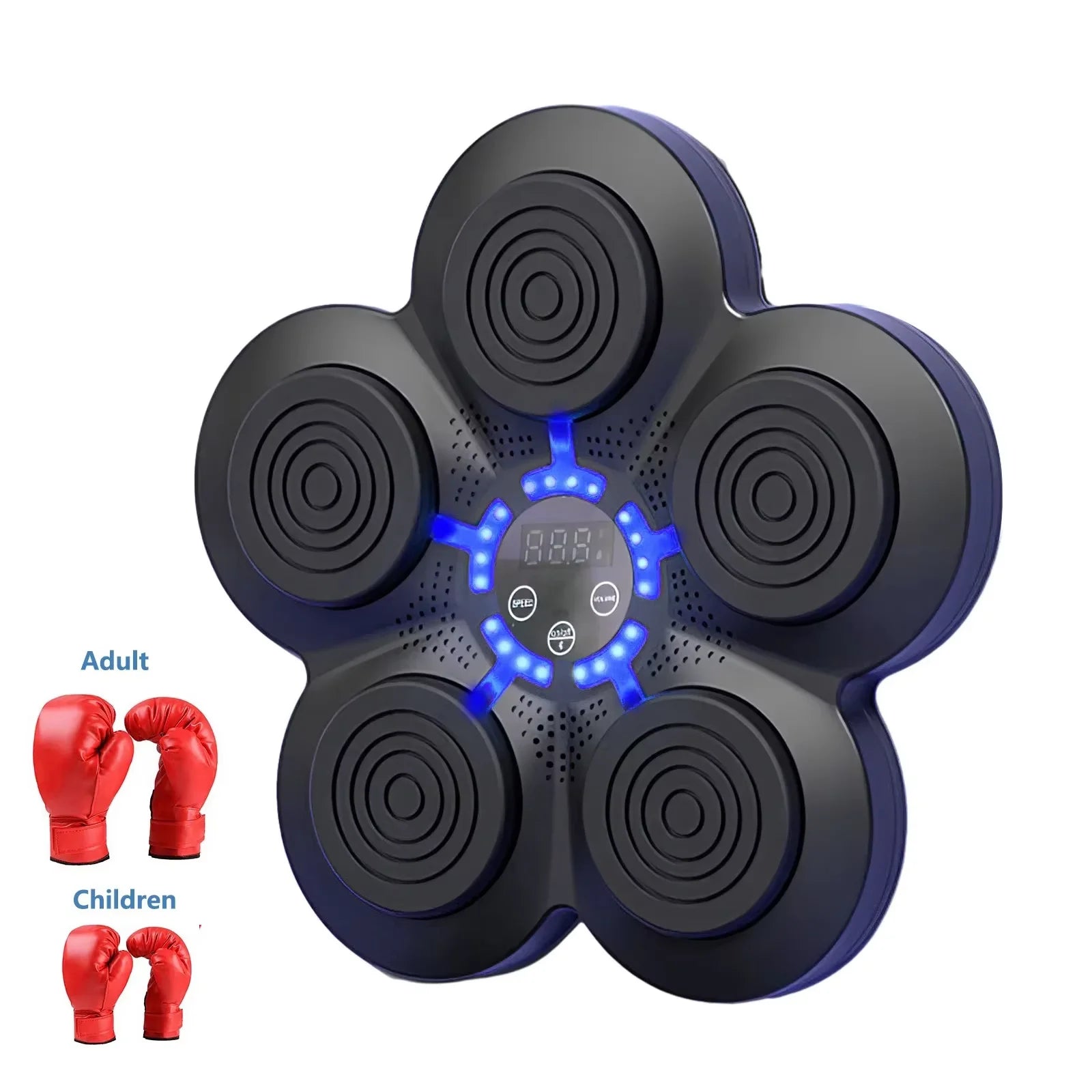 Smart Music Boxing Trainer Electronic Response Boxing Machine Wall Hanging Sandbag Bluetooth Fun Punch Boxing Equipment