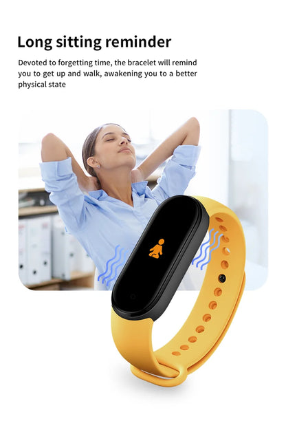 M8 Smart Watch Men Women Fitness Smart Bracelet Sports Band Heart Rate Blood Pressure Monitor Waterproof Multi-Function Watches