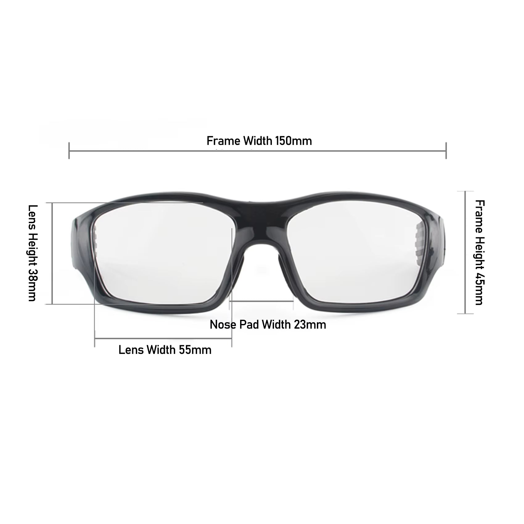 Team Sports Goggles Basketball Glasses Slim-Fit Protective Safety Volleyball Soccer Eyeglasses